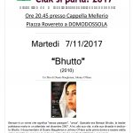 Ciak si parla: “Bhutto” martedi 7/11/2017